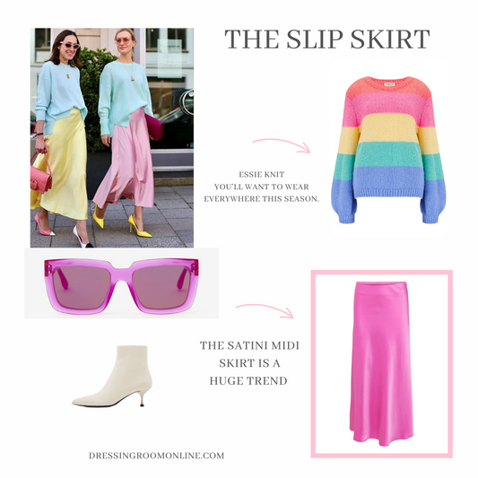 The Satin Slip Skirt