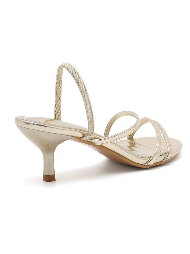 Jonna Gold Strappy Sandal