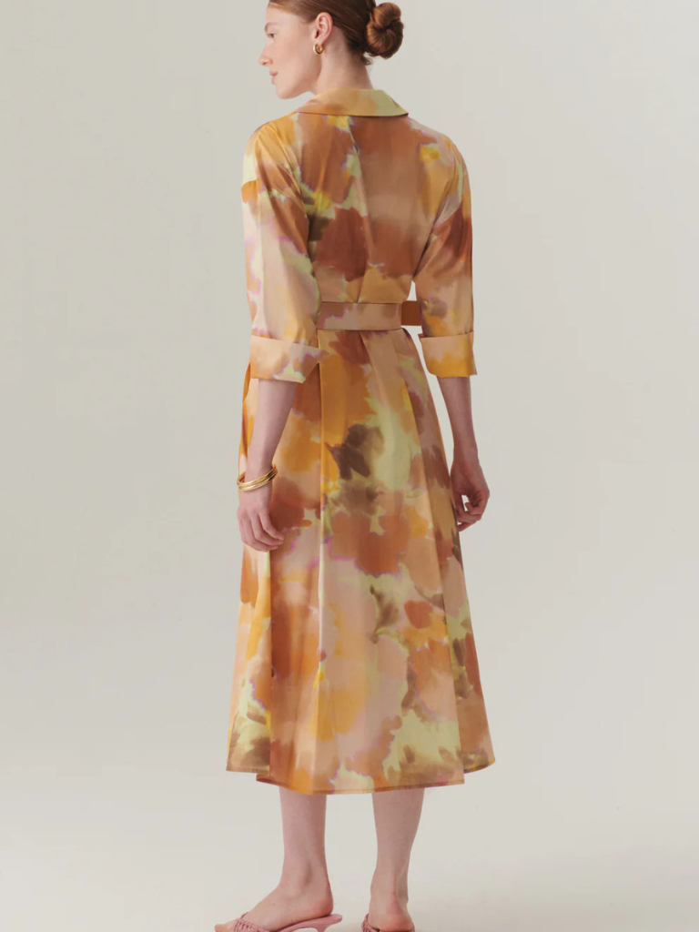 Brooklyn Multi Print Shirt Dress