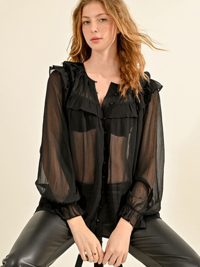 Ruffled Blouse