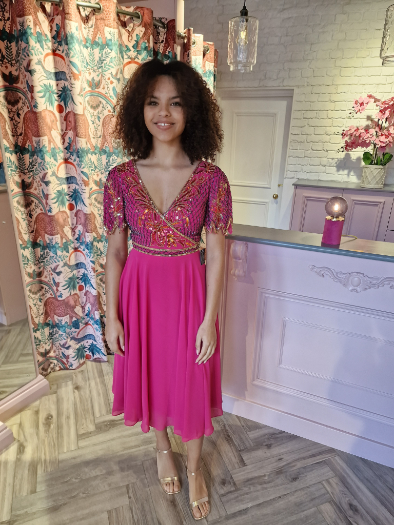 Fuschia Dress