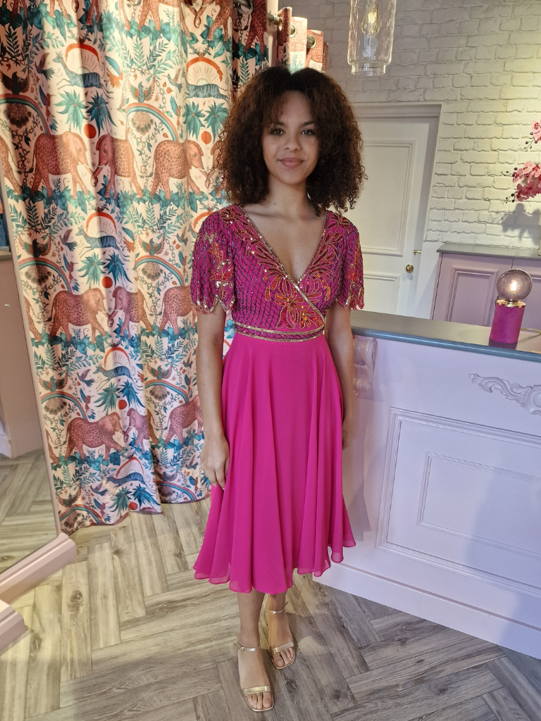 Fuschia Dress