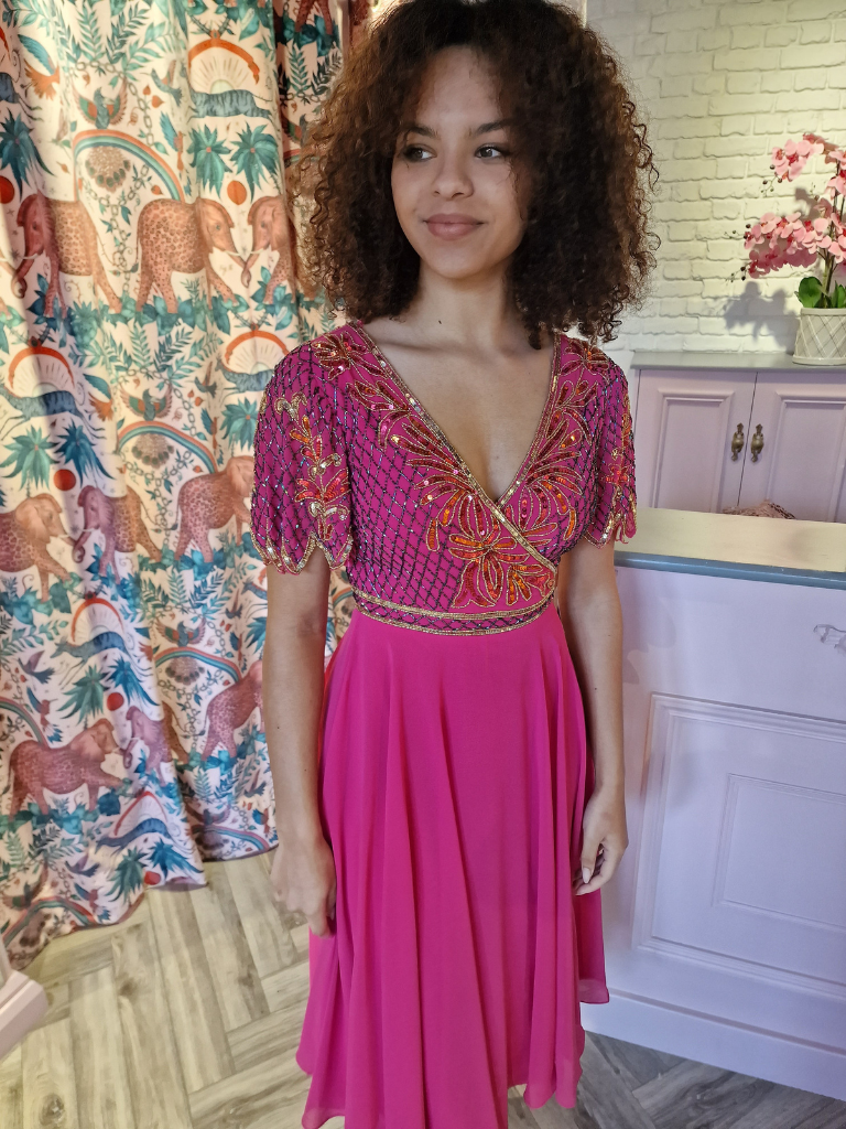 Fuschia Dress