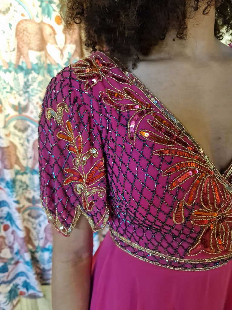 Fuschia Dress