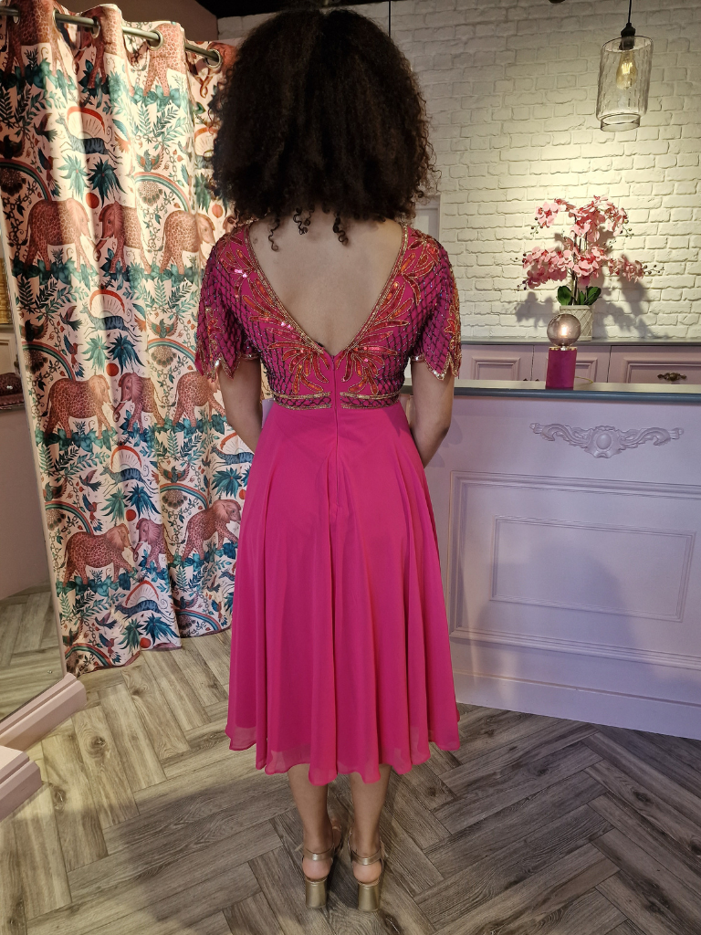 Fuschia Dress