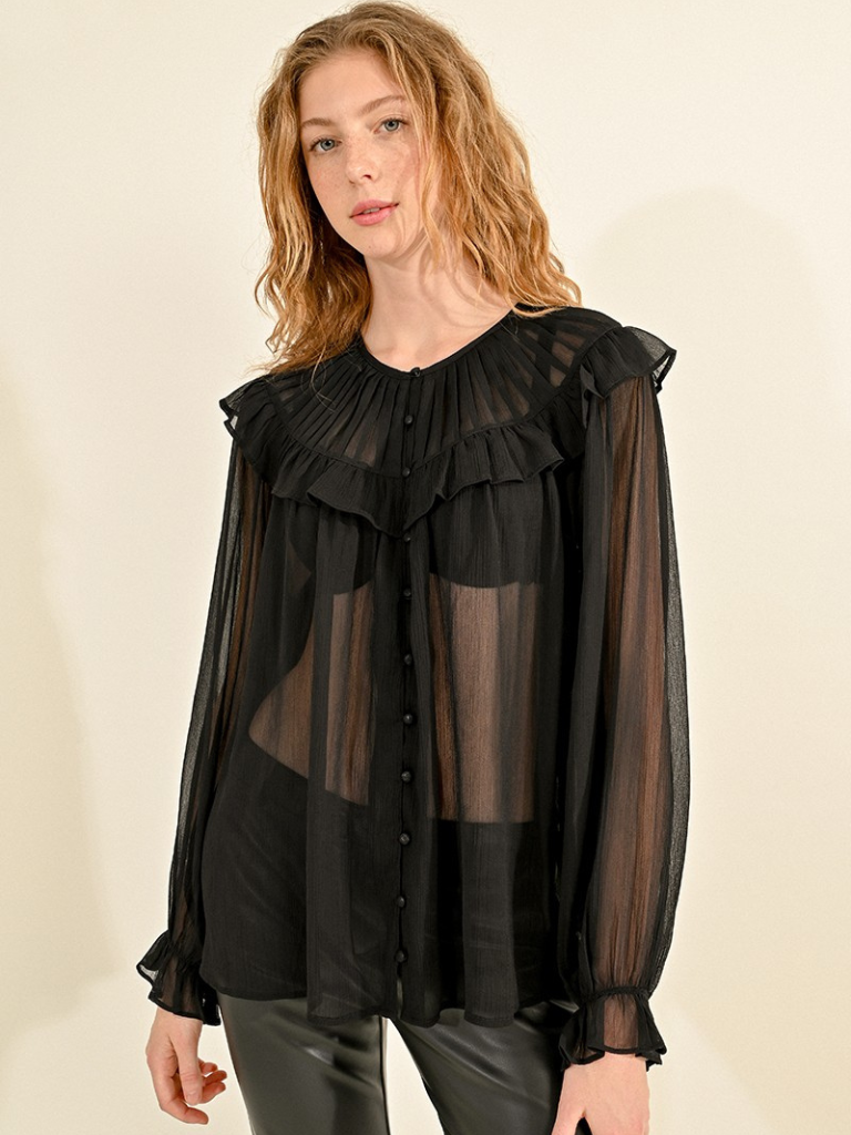 Ruffled Blouse