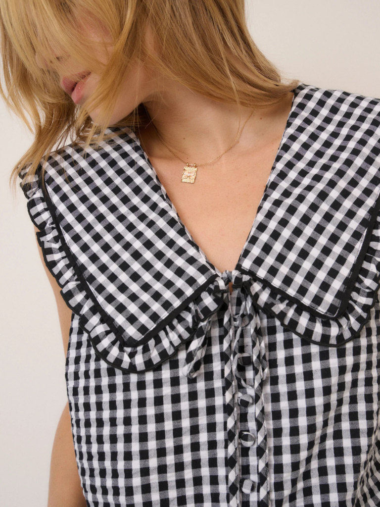 Blair Gingham Blouse