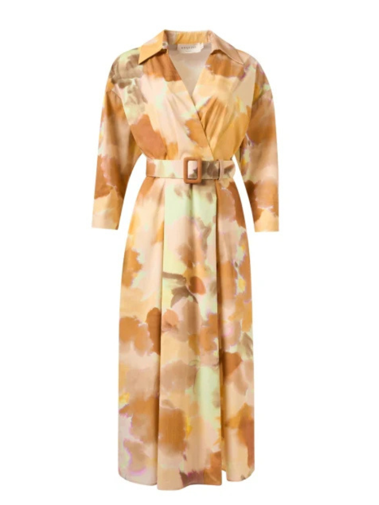 Brooklyn Multi Print Shirt Dress