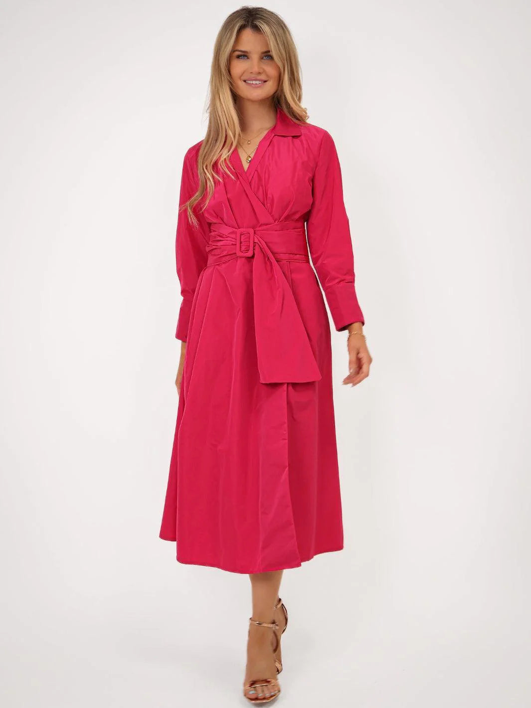 Whitney Hot Pink Dress