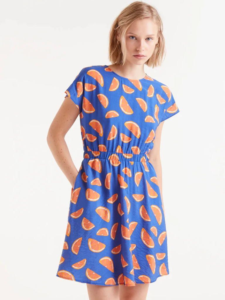 Jemima Grapefruit Dress