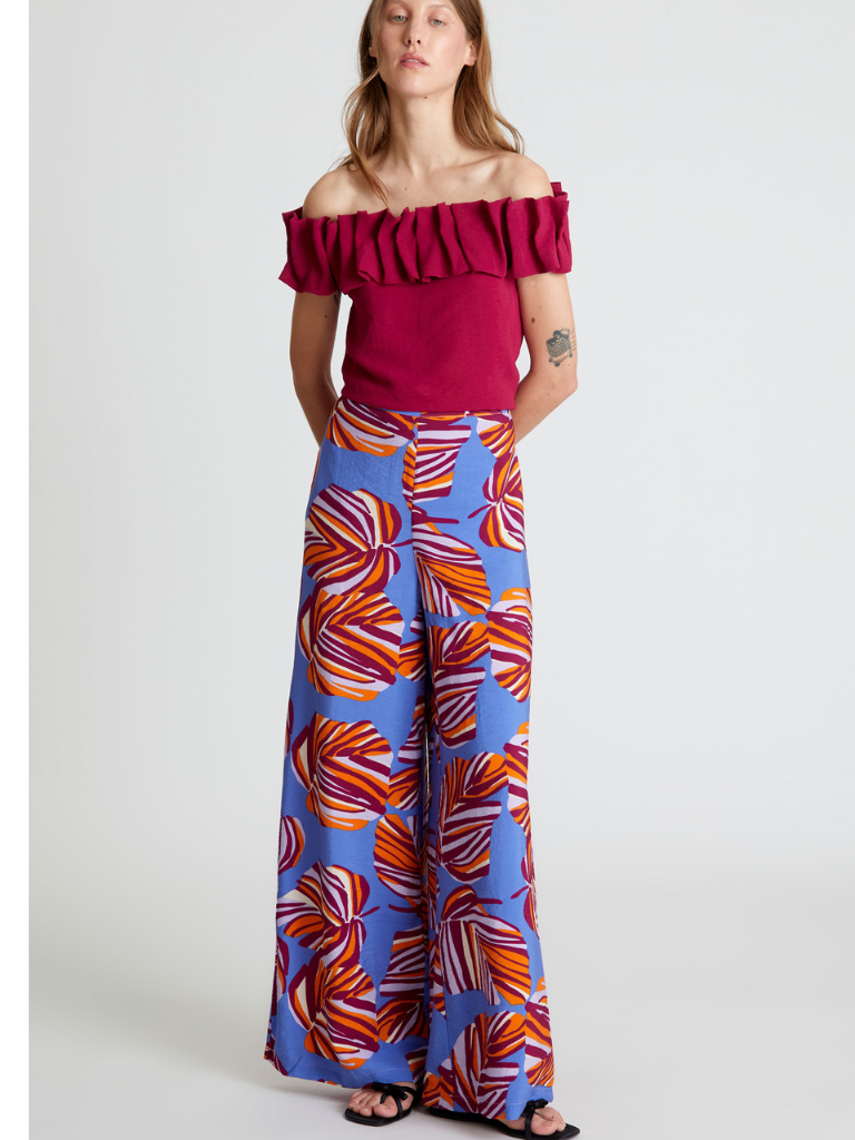 Bardane Floral Trouser