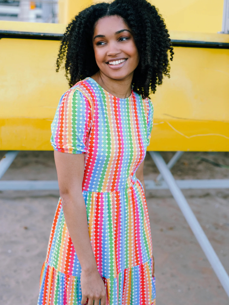 Minerva Rainbow Dress
