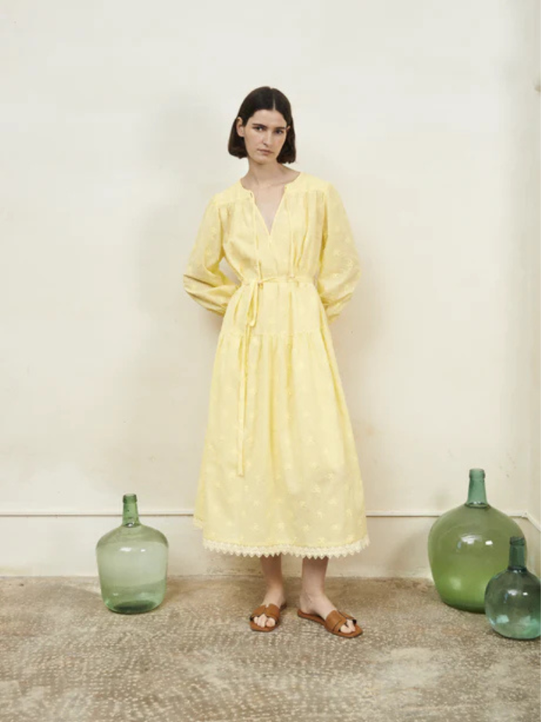 Colombe Lemon Dress
