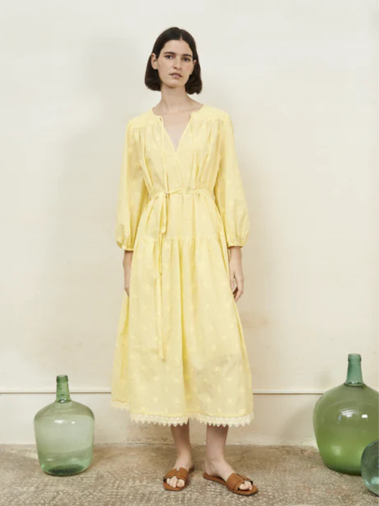 Colombe Lemon Dress