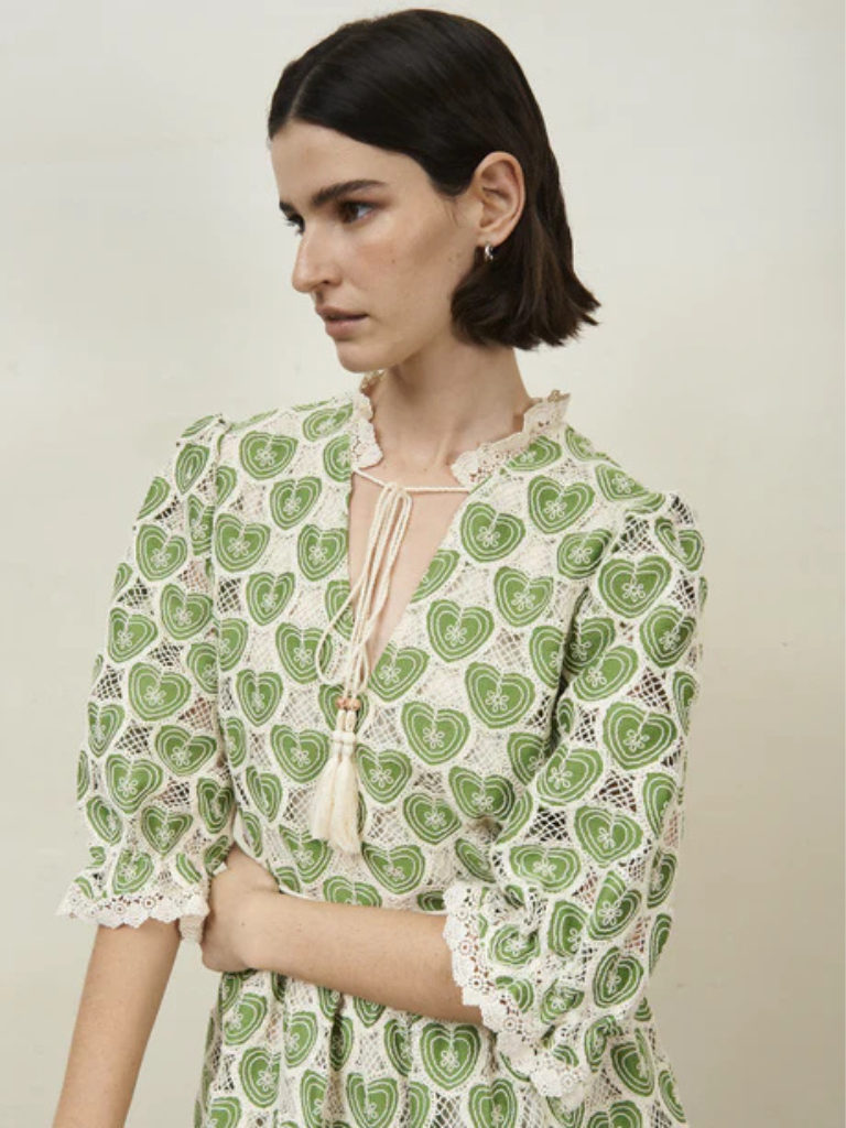 Escala Embroidery Dress