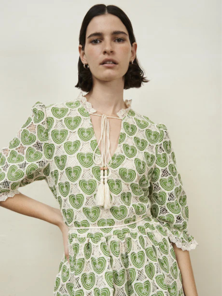 Escala Embroidery Dress