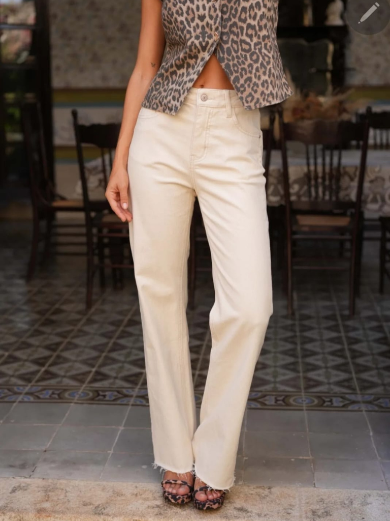 Maddie Cream Jean