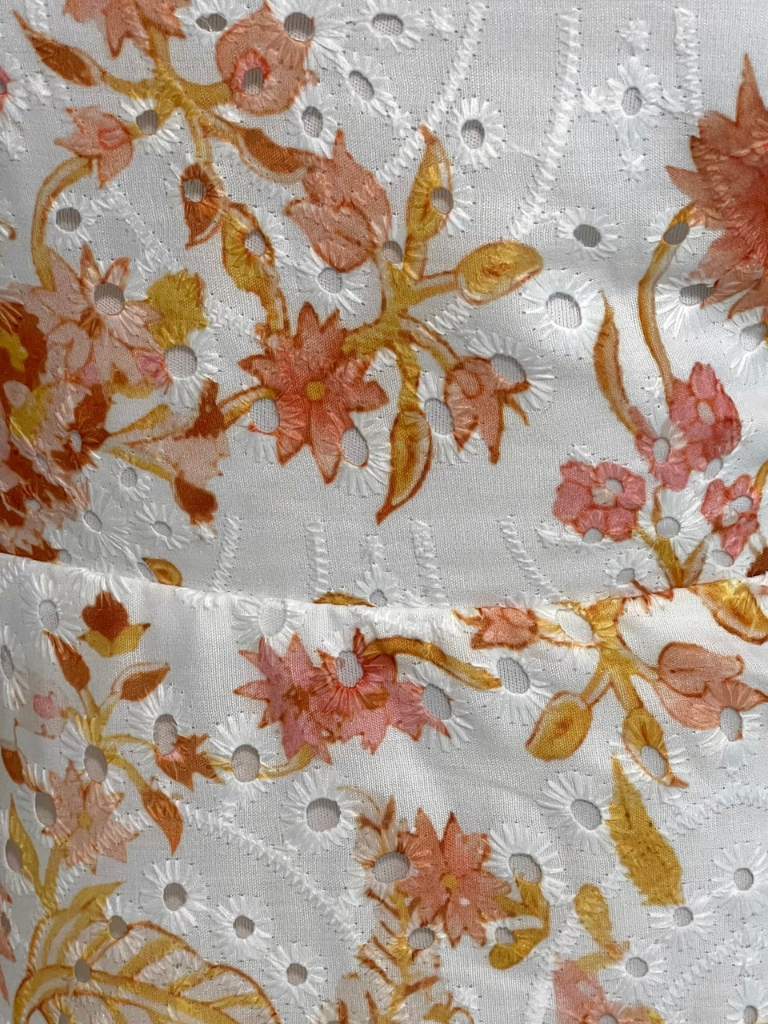 Orla Brodererie Floral Maxi