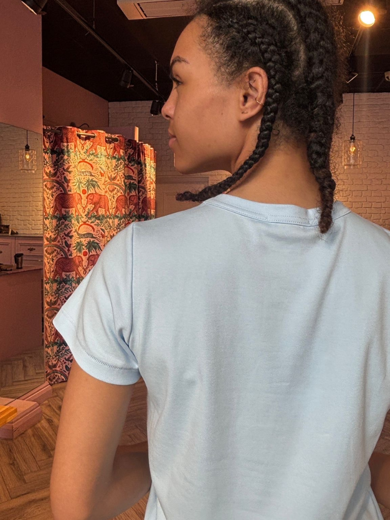 Prisca Blue Tee