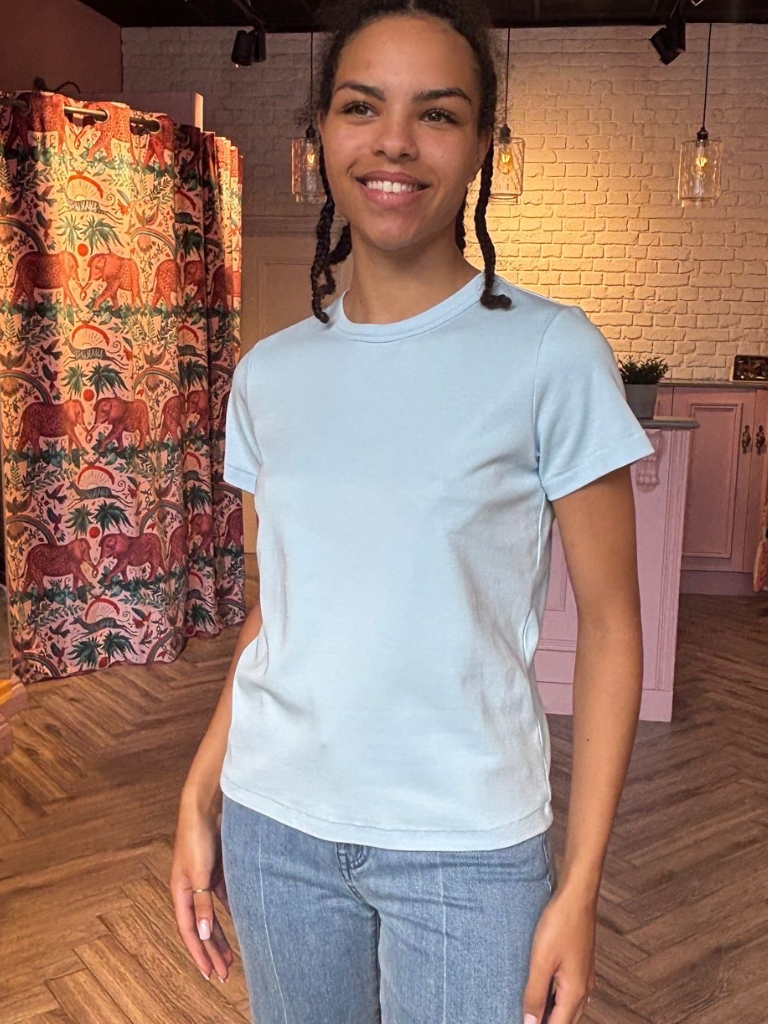 Prisca Blue Tee