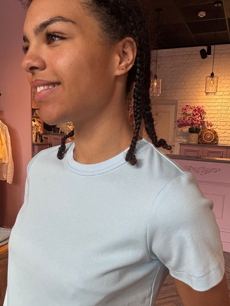 Prisca Blue Tee