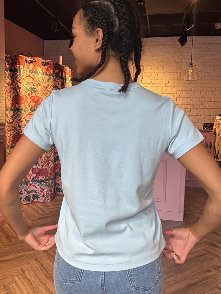 Prisca Blue Tee