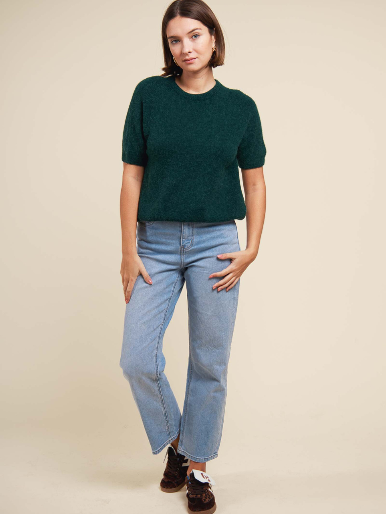Alpaca Green Knit