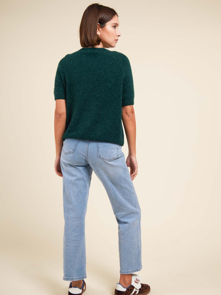 Alpaca Green Knit