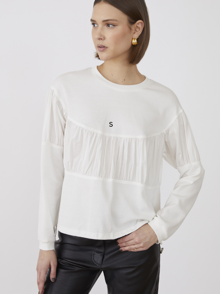 Roza White Blouse
