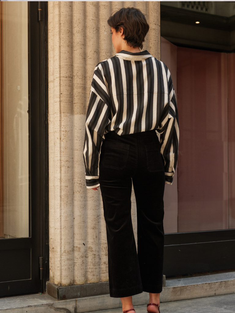 Victorine Velour - Black