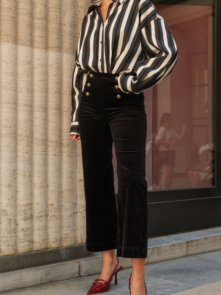 Victorine Velour - Black