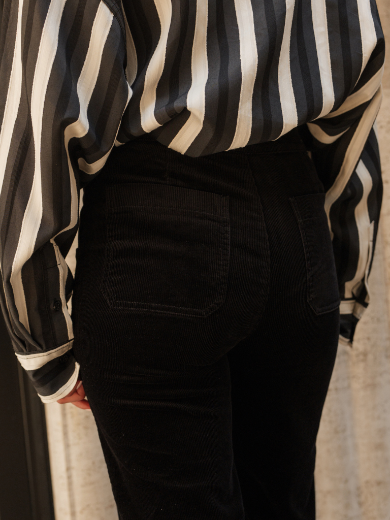 Victorine Velour - Black