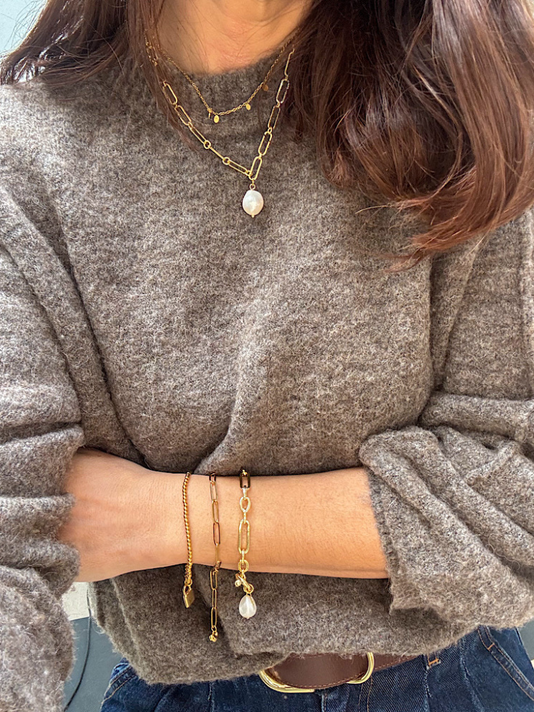 Ainsley Necklace 14k gold plated