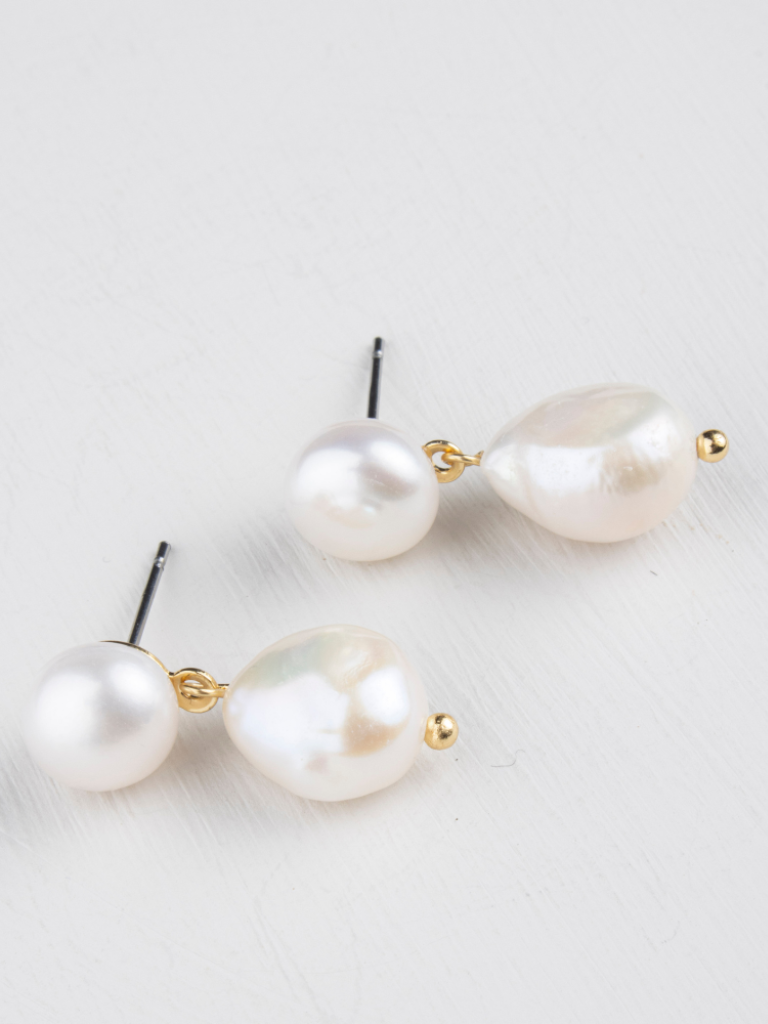 Avery Earrings Gold Plated