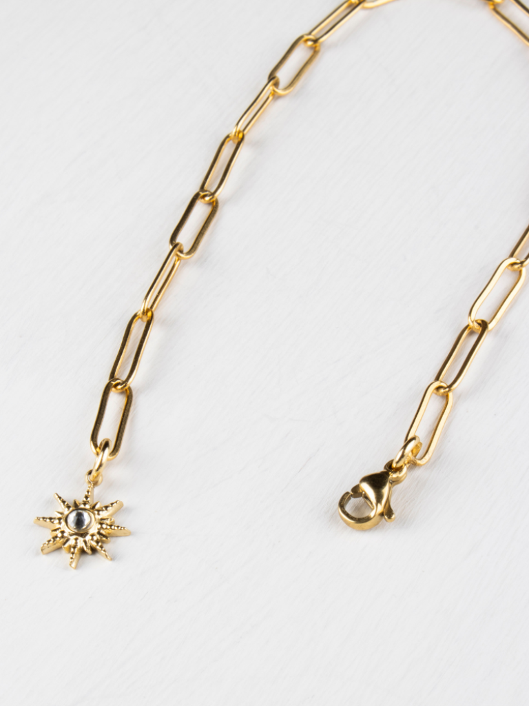 Natasha Starburst 18k Gold Plated