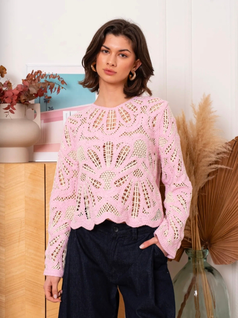 Maya Blush Crochet