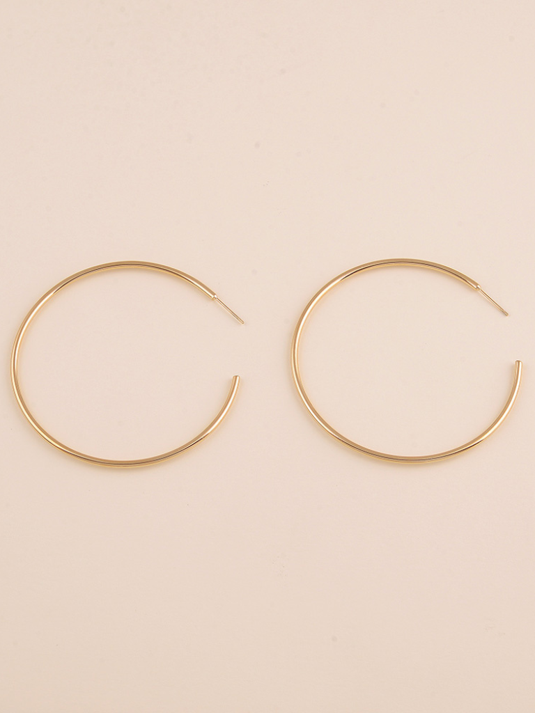 Eva Gold Hoop