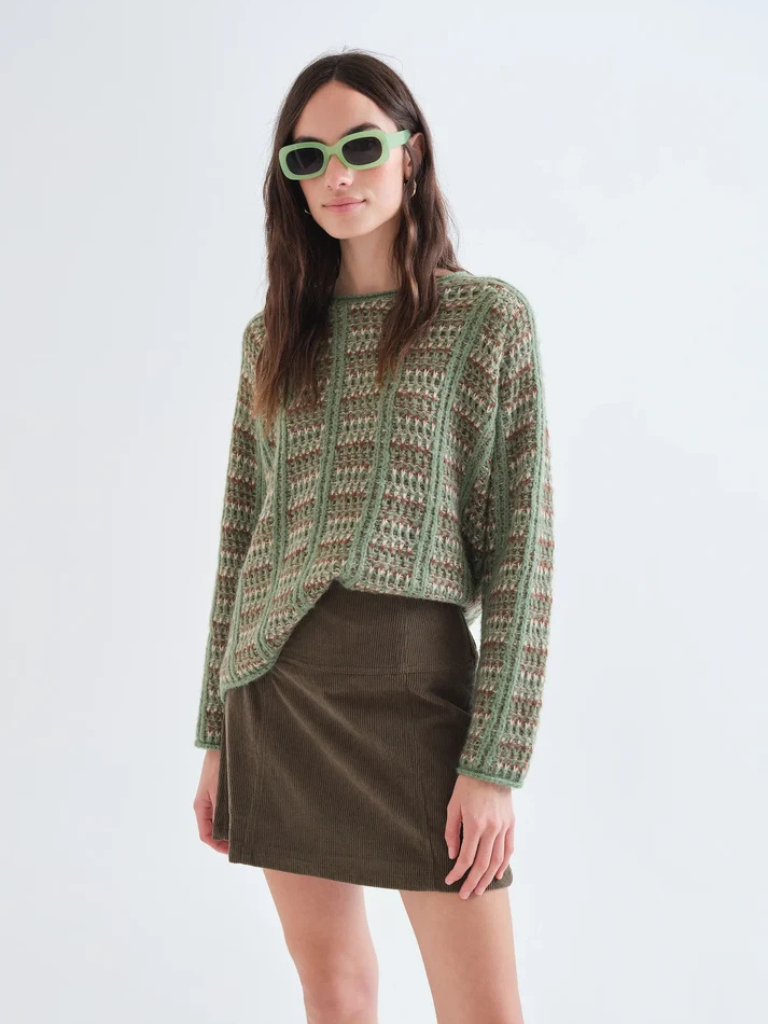Andrea Green Knit