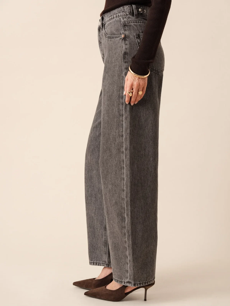 Brune Barrel Grey Jean