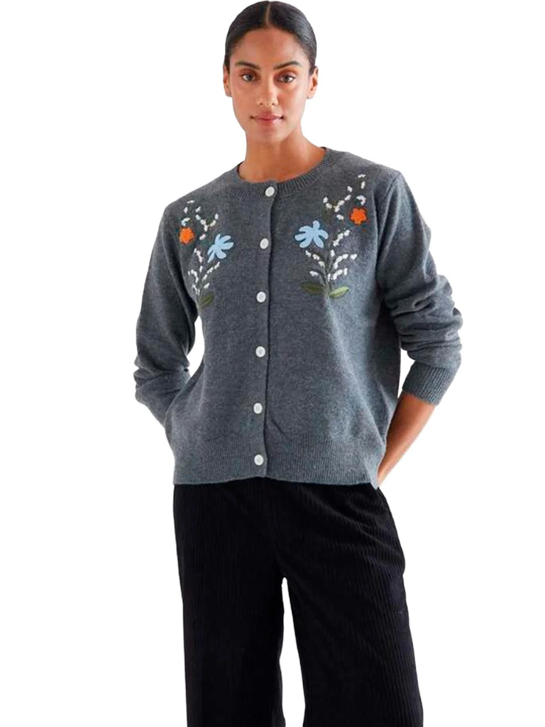 Meadow Embroidered Cardigan