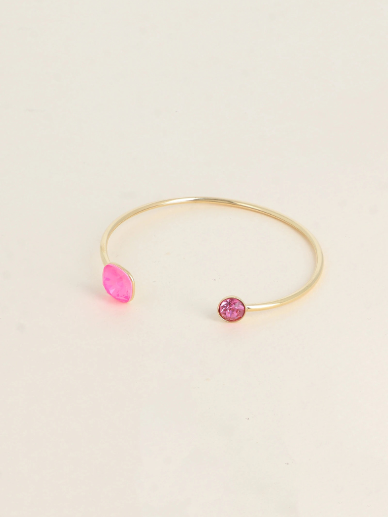 Pink Gem Bracelet