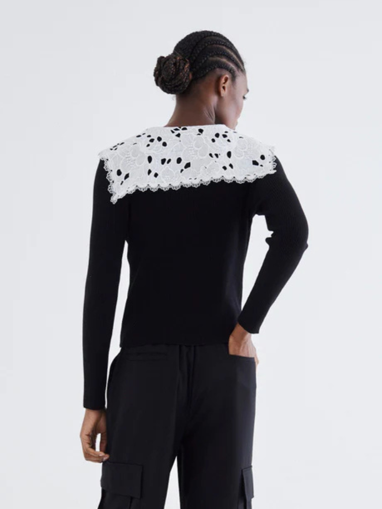 Senna Knit Cardigan - Black