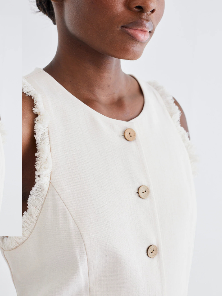 Marcella Cream Dress