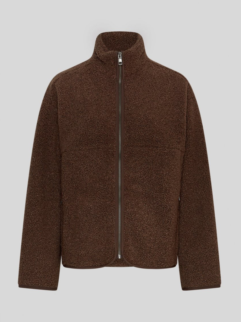 Letha Teddy Jacket - Brown