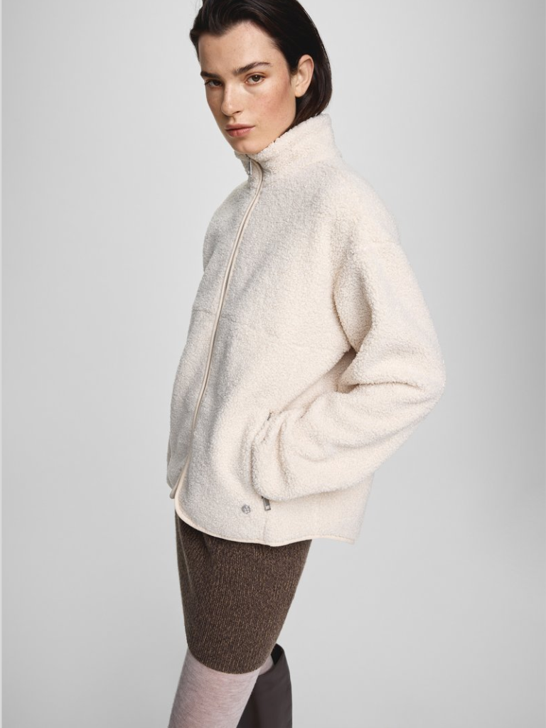 Letha Teddy Jacket - Fog