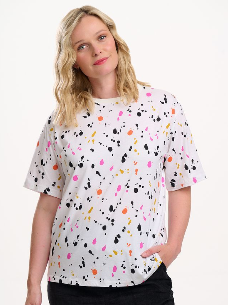 Kinsley T-Shirt - Pop splatter