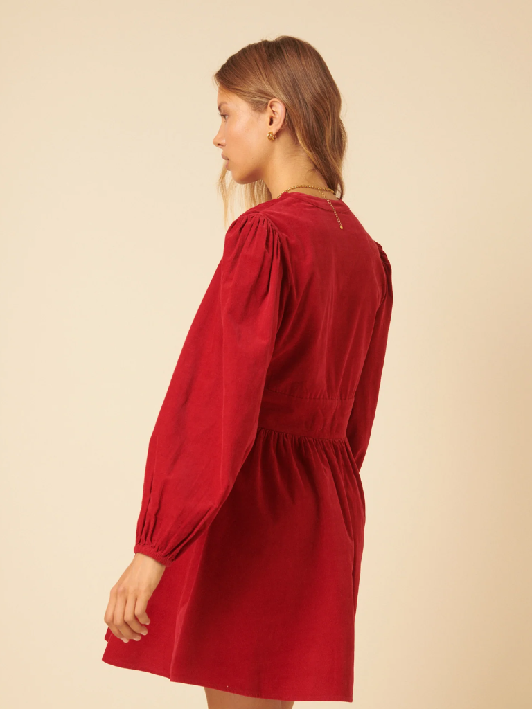LS Starlight Red Cord Dress