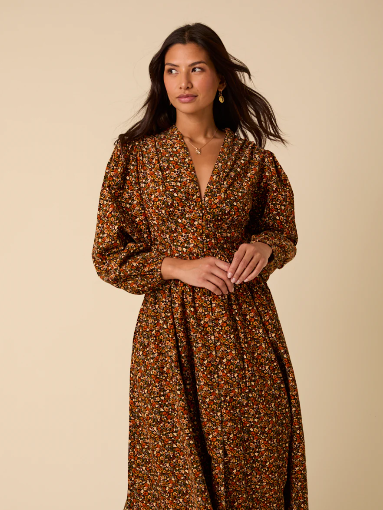LS Starlight Midi dress ditsy floral