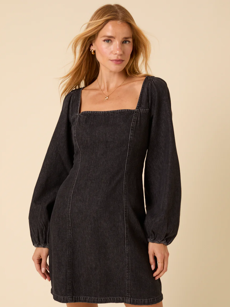 Porth Mini Dress Denim