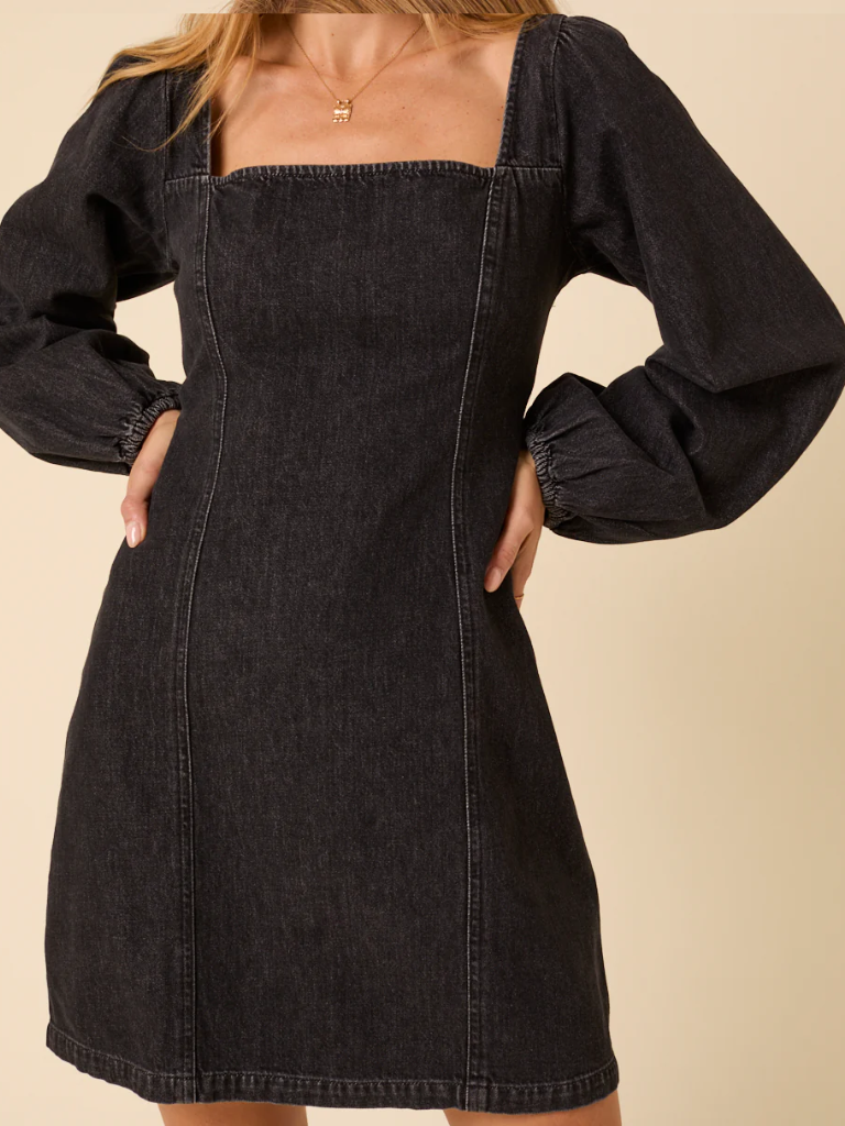 Porth Mini Dress Denim
